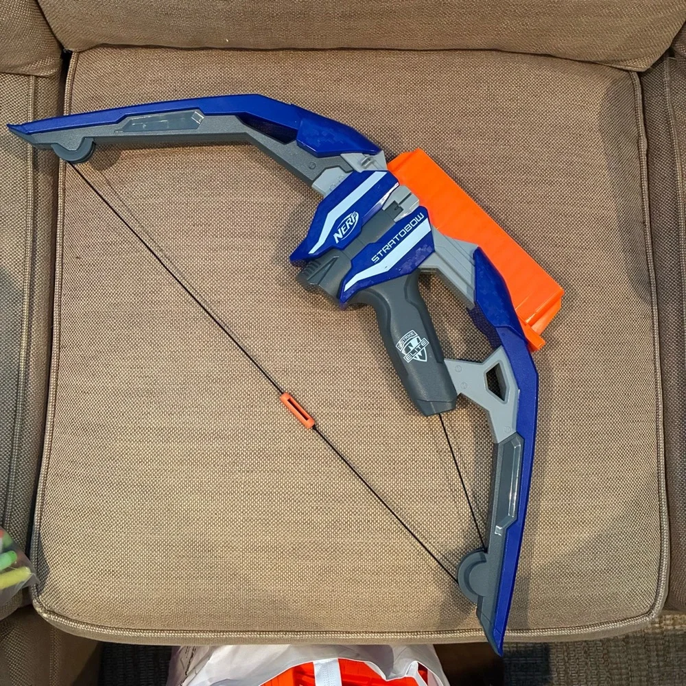 Nerf Arsenal, darts, goggles, mags, and multiple types of guns and attacments. - Picture 3 of 9